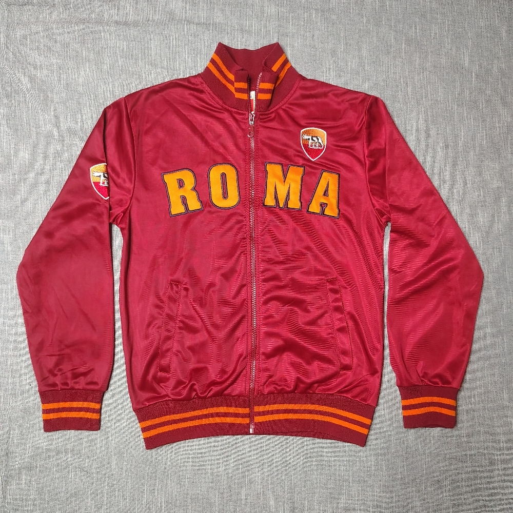 Roma Maroon and Orange Performance Jacket